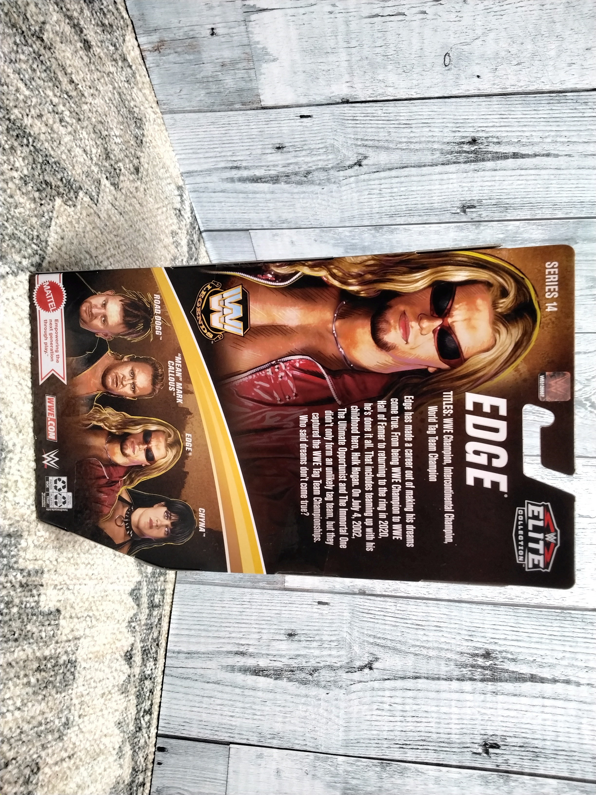 Edge WWE Legends Elite Collection Series 14 Action Figure *White Pants* (7947897995502)